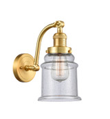 Sconces Single Glass by Innovations ( 405 | 515-1W-SG-G184-LED Franklin Restoration ) 