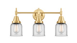 Bathroom Fixtures Three Lights by Innovations ( 405 | 447-3W-SG-G52-LED Caden ) 