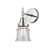 Sconces Single Glass by Innovations ( 405 | 447-1W-PC-G184S-LED Caden ) 