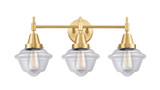 Bathroom Fixtures Three Lights by Innovations ( 405 | 447-3W-SG-G532 Caden ) 