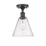 Semi-Flush Mts. Glass Down by Innovations ( 405 | 516-1C-OB-GBC-84 Ballston ) 