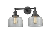 Bathroom Fixtures Two Lights by Innovations ( 405 | 208-OB-G72-LED Franklin Restoration ) 