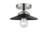 Semi-Flush Mts. Exposed Lamps by Innovations ( 405 | 284-1C-BPN-M6-BK Nouveau ) 