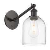 Sconces Single Glass by Innovations ( 405 | 317-1W-OB-G558-6CL Ballston ) 
