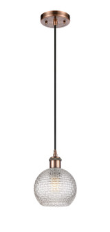 Mini Pendants Glass Down by Innovations ( 405 | 516-1P-AC-G122C-6CL Ballston ) 
