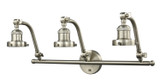 Bathroom Fixtures Three Lights by Innovations ( 405 | 515-3W-SN Franklin Restoration ) 