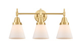 Bathroom Fixtures Three Lights by Innovations ( 405 | 447-3W-SG-G61-LED Caden ) 