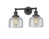 Bathroom Fixtures Two Lights by Innovations ( 405 | 208-OB-G74-LED Franklin Restoration ) 