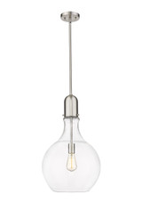 Pendants Glass Down by Innovations ( 405 | 492-1S-SN-G582-14-LED Auralume ) 