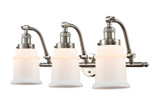 Bathroom Fixtures Three Lights by Innovations ( 405 | 515-3W-SN-G181-LED Franklin Restoration ) 