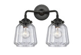 Bathroom Fixtures Two Lights by Innovations ( 405 | 284-2W-OB-G142-LED Nouveau ) 