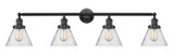 Bathroom Fixtures Four Lights by Innovations ( 405 | 215-BK-G44-LED Franklin Restoration ) 