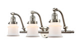 Bathroom Fixtures Three Lights by Innovations ( 405 | 515-3W-SN-G181S-LED Franklin Restoration ) 