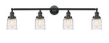 Bathroom Fixtures Four Lights by Innovations ( 405 | 215-BK-G513-LED Franklin Restoration ) 
