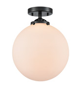Semi-Flush Mts. Glass Down by Innovations ( 405 | 284-1C-OB-G201-10 Nouveau ) 