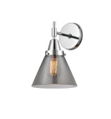 Sconces Single Glass by Innovations ( 405 | 447-1W-PC-G43-LED Caden ) 