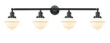 Bathroom Fixtures Four Lights by Innovations ( 405 | 215-BK-G531 Franklin Restoration ) 