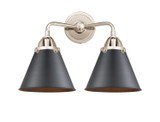 Bathroom Fixtures Two Lights by Innovations ( 405 | 288-2W-PN-M13-BK-LED Nouveau 2 ) 