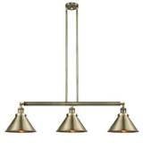 Linear/Island 3 Light Bar by Innovations ( 405 | 213-AB-M10-AB Franklin Restoration ) 