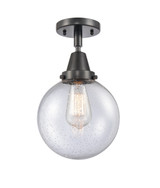 Semi-Flush Mts. Glass Down by Innovations ( 405 | 447-1C-BK-G204-8 Caden ) 