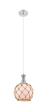 Mini Pendants Glass Down by Innovations ( 405 | 415-1P-SN-G121-8RB Ballston ) 