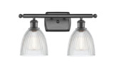 Bathroom Fixtures Two Lights by Innovations ( 405 | 516-2W-OB-G382 Ballston ) 
