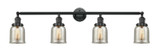 Bathroom Fixtures Four Lights by Innovations ( 405 | 215-BK-G58-LED Franklin Restoration ) 