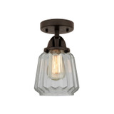 Semi-Flush Mts. Glass Down by Innovations ( 405 | 288-1C-OB-G142-LED Nouveau 2 ) 