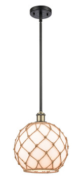 Mini Pendants Glass Down by Innovations ( 405 | 516-1S-BAB-G121-10RB Ballston ) 