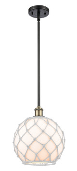 Mini Pendants Glass Down by Innovations ( 405 | 516-1S-BAB-G121-10RW Ballston ) 