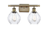 Bathroom Fixtures Two Lights by Innovations ( 405 | 516-2W-AB-G362-LED Ballston ) 