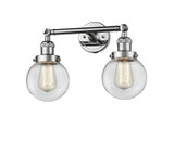 Bathroom Fixtures Two Lights by Innovations ( 405 | 208-PC-G202-6-LED Franklin Restoration ) 