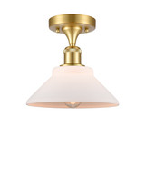 Semi-Flush Mts. Glass Down by Innovations ( 405 | 516-1C-SG-G131 Ballston ) 