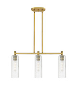 Linear/Island 3 Light Bar by Innovations ( 405 | 434-3I-BB-G434-12SDY Downtown Urban ) 