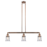 Linear/Island 3 Light Bar by Innovations ( 405 | 213-AC-G184S Franklin Restoration ) 