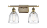 Bathroom Fixtures Two Lights by Innovations ( 405 | 516-2W-AB-G442 Ballston ) 