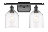 Bathroom Fixtures Two Lights by Innovations ( 405 | 516-2W-OB-G558-6CL Ballston ) 