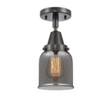 Semi-Flush Mts. Glass Down by Innovations ( 405 | 447-1C-BK-G53-LED Caden ) 