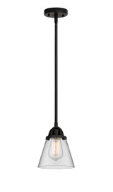 Mini Pendants Glass Down by Innovations ( 405 | 288-1S-BK-G62-LED Nouveau 2 ) 