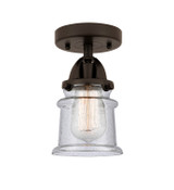 Semi-Flush Mts. Glass Down by Innovations ( 405 | 288-1C-OB-G184S-LED Nouveau 2 ) 