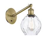 Sconces Single Glass by Innovations ( 405 | 317-1W-AB-G362 Ballston ) 