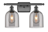 Bathroom Fixtures Two Lights by Innovations ( 405 | 516-2W-OB-G558-6SM Ballston ) 