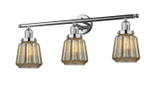 Bathroom Fixtures Three Lights by Innovations ( 405 | 205-PC-G146-LED Franklin Restoration ) 