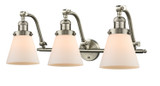 Bathroom Fixtures Three Lights by Innovations ( 405 | 515-3W-SN-G61 Franklin Restoration ) 