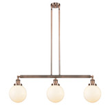 Linear/Island 3 Light Bar by Innovations ( 405 | 213-AC-G201-8 Franklin Restoration ) 