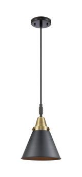 Mini Pendants Glass Down by Innovations ( 405 | 447-1P-BAB-M13-BK Caden ) 