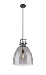 Pendants Glass Down by Innovations ( 405 | 410-1SL-BK-G412-14SM Downtown Urban ) 