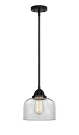 Mini Pendants Glass Down by Innovations ( 405 | 288-1S-BK-G72-LED Nouveau 2 ) 