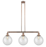 Linear/Island 3 Light Bar by Innovations ( 405 | 213-AC-G202-10 Franklin Restoration ) 
