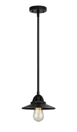 Mini Pendants Exposed Lamps by Innovations ( 405 | 288-1S-BK-M6-BK Nouveau 2 ) 
